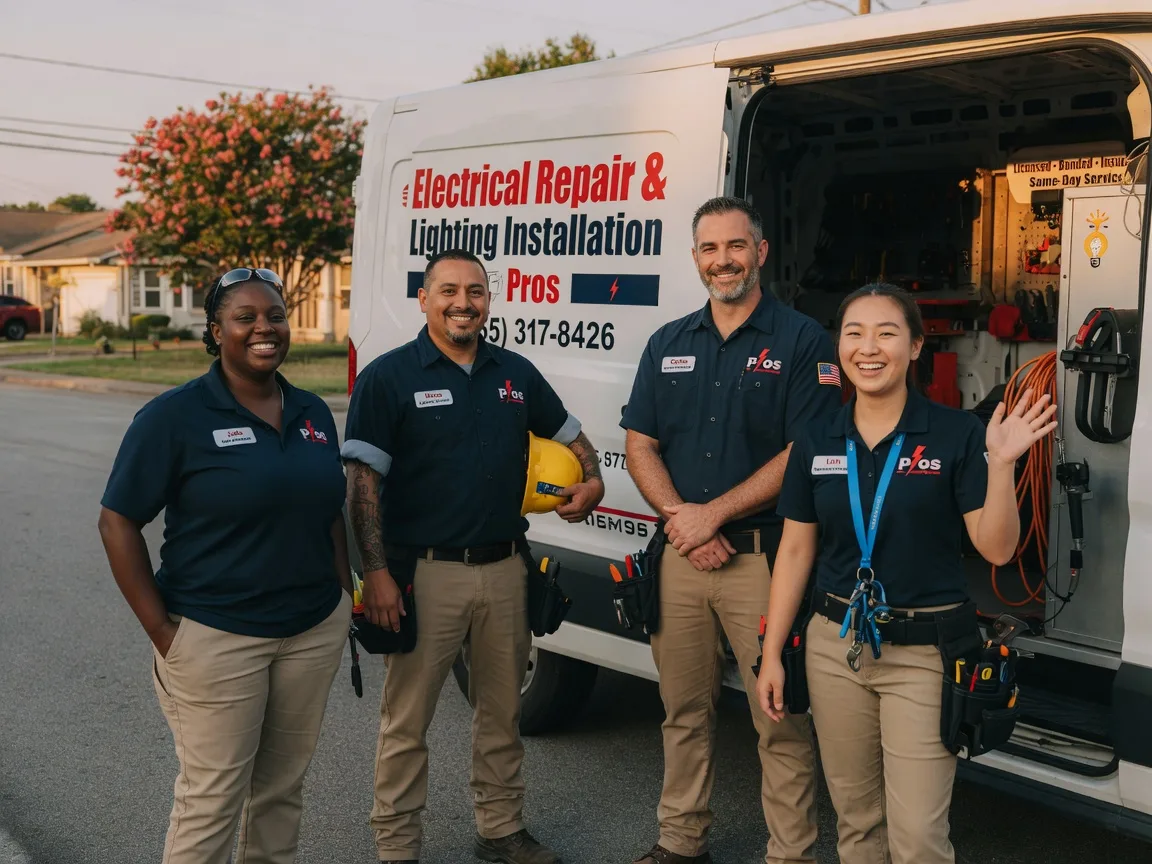 Licensed Electrician company in Reklaw, TX